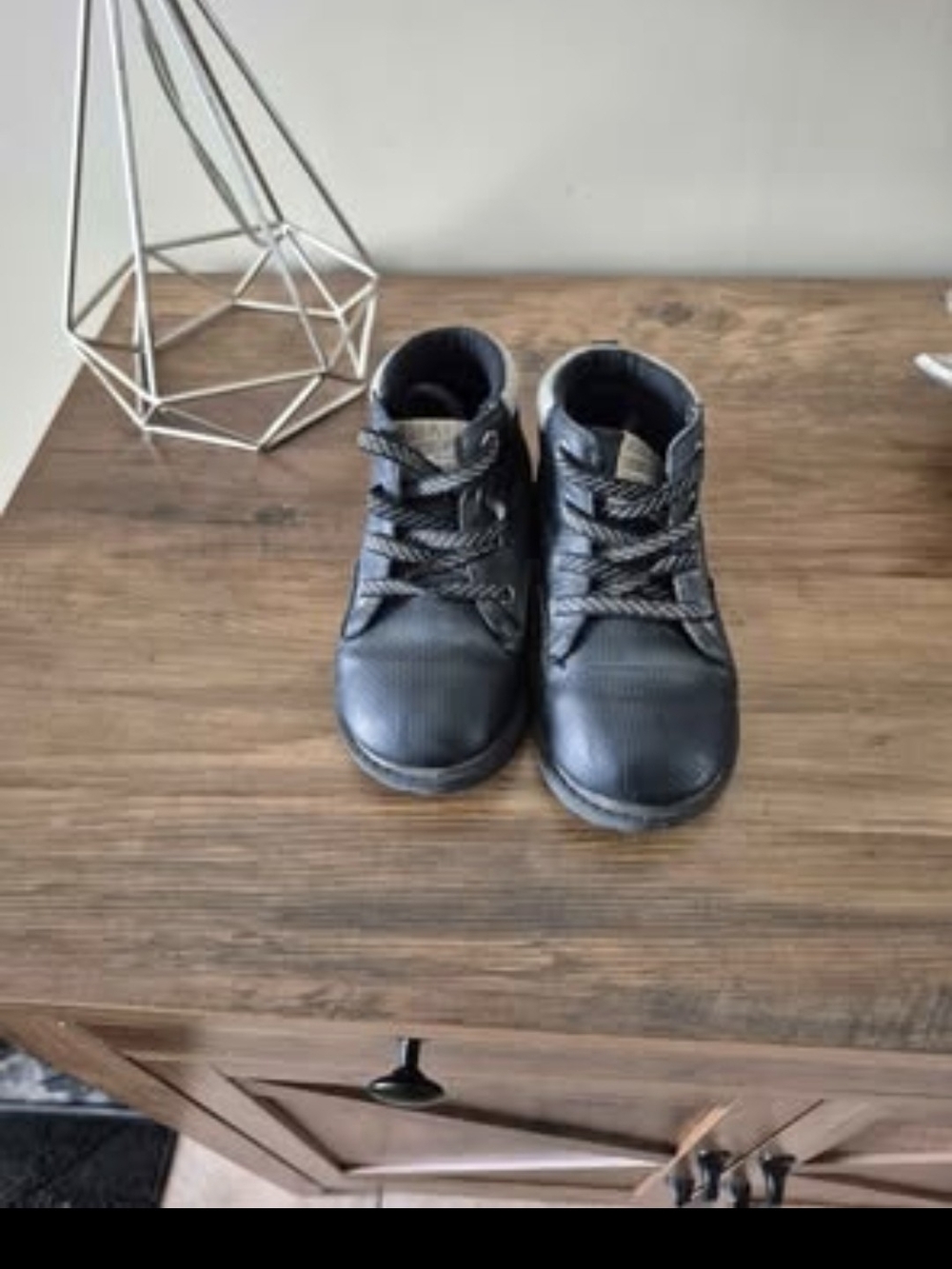 OshKosh B'gosh Black Kids Ankle Boots